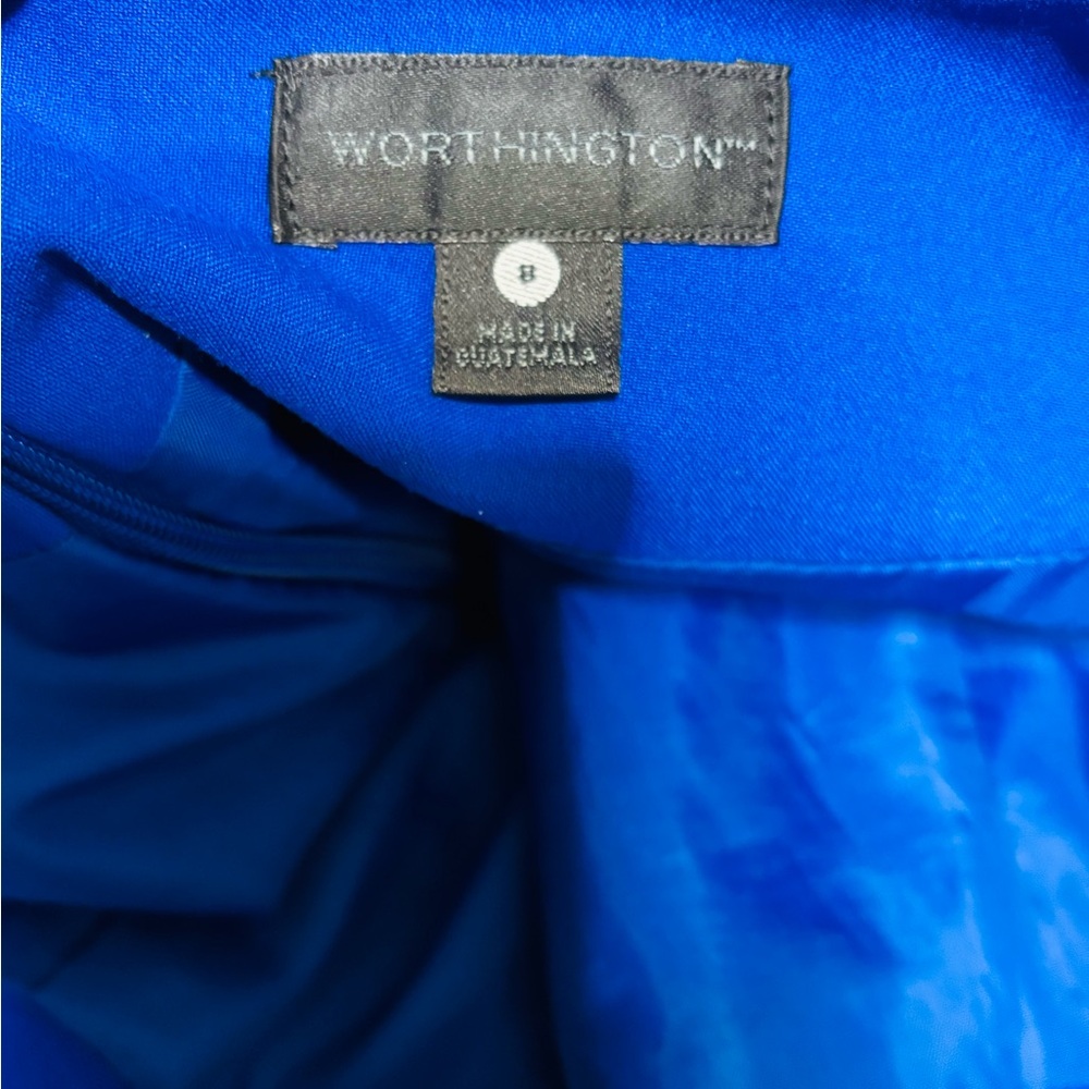 Worthington Royal Blue Pencil Skirt - Picture 6 of 7